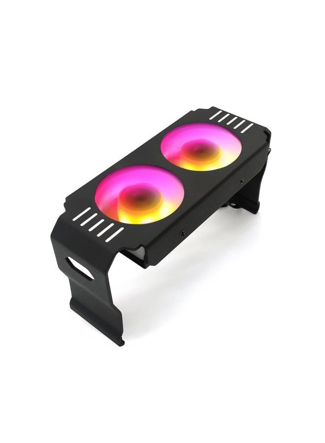 ITleads RGB RAM Cooler Fans，5v/3-Pin ARGB Light Effect RAM Fans for DDR/DDR2/DDR3/DDR5/DDR5. - Image 1