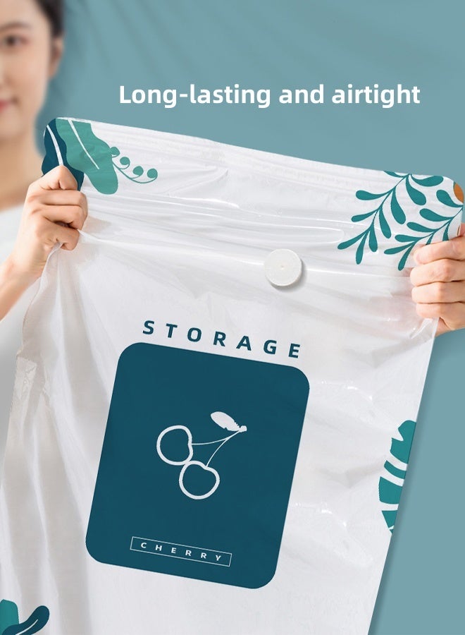 Vacuum Storage Bag with Electric Pump, 8-Pack (2 Extra Large, 2 Large, 2 Medium, 2 Small), Reusable Space Saving Bag for Clothes, Mattresses, Blankets, Duvets, Pillows, Storage Space Saving - Image 4