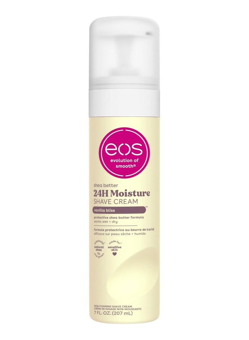 EOS Ultra Moisturizing Shave Cream, Vanilla Bliss - 7 oz - Image 1