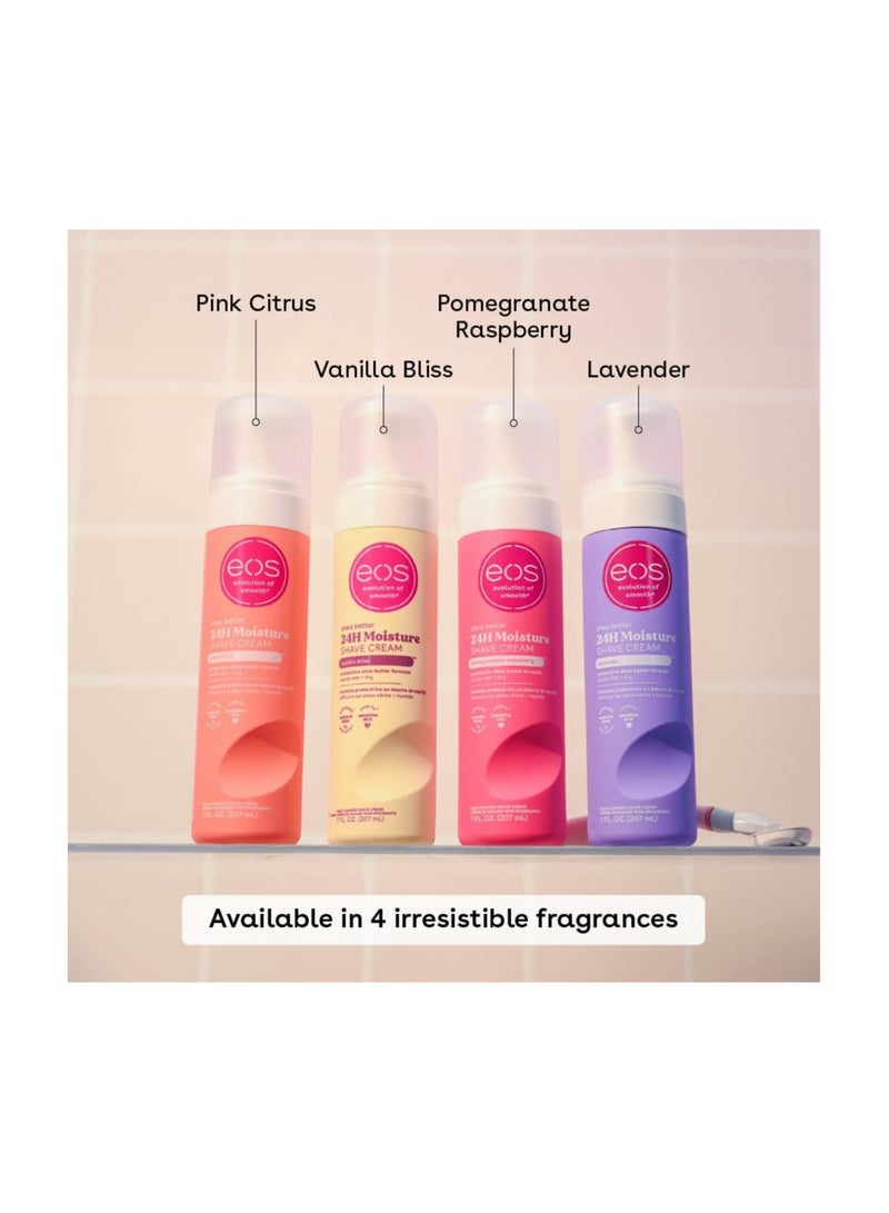 EOS Ultra Moisturizing Shave Cream, Vanilla Bliss - 7 oz - Image 3