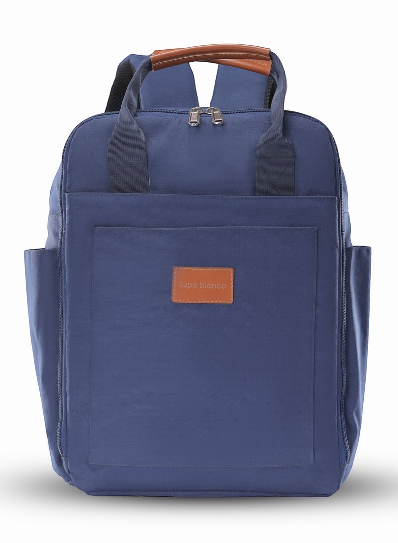 Lupo bianco XElegant Backpack - Blue  - Image 1
