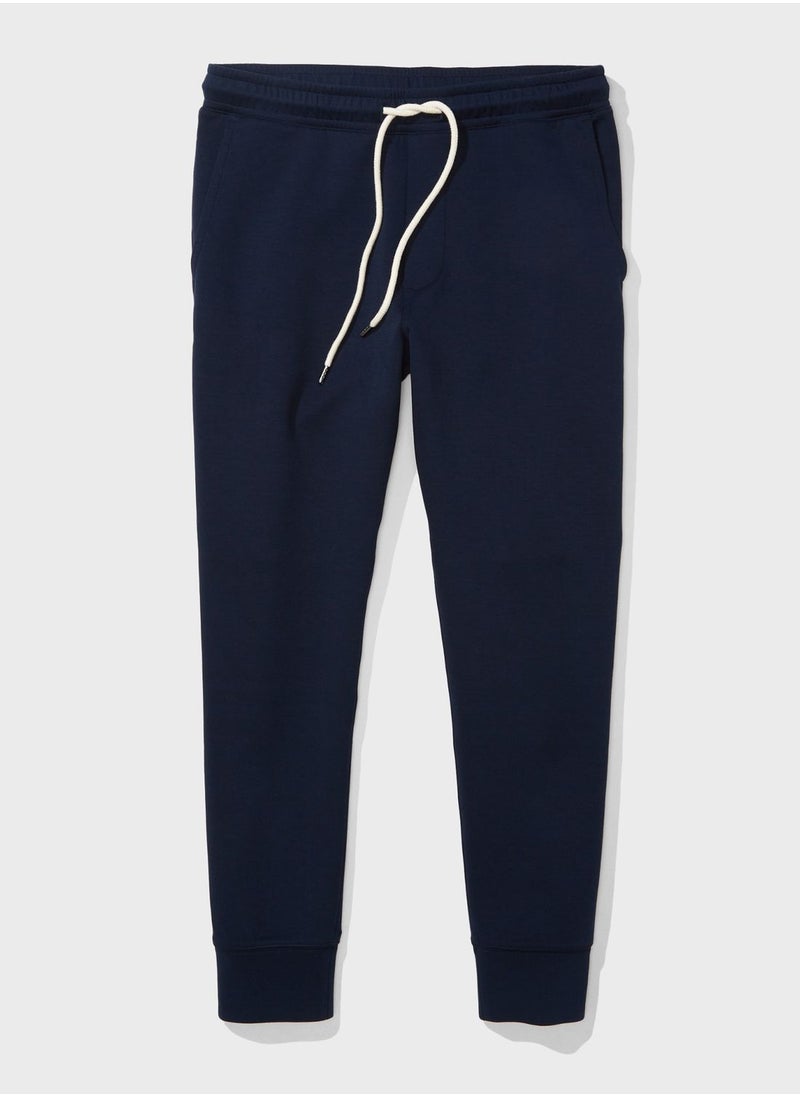 American Eagle سروال رياضي أساسي مع حافة مطوية  - Image 3