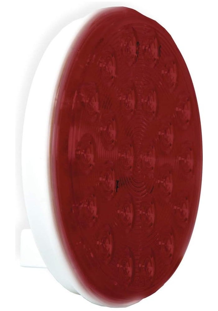 Maxxima Red 4" Round LED Warning Flasher Light (M42701R)