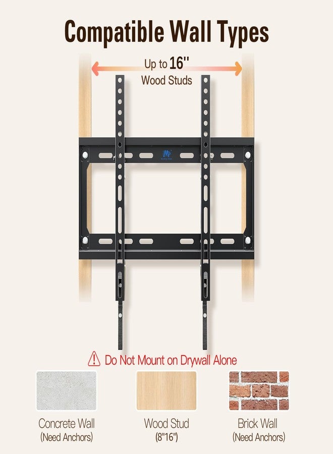 Mounting Dream Tilting TV Mounts for Most 26-60 Inch LED, LCD TVs up to VESA 400 x 400mm and 88 LBS Loading Capacity, TV Wall Mount with Unique Strap Design for Easily Lock and Release MD2268-MK - Image 4