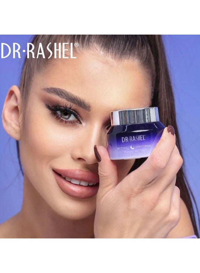 DR. RASHEL Vitamin C Retinol A Daytime Brightening And Night Anti Aging Face Cream White 50grams - Image 5
