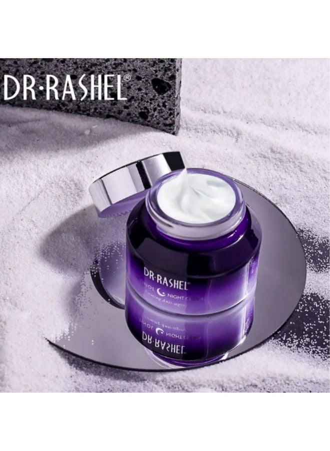DR. RASHEL Vitamin C Retinol A Daytime Brightening And Night Anti Aging Face Cream White 50grams - Image 4