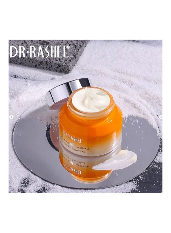 DR. RASHEL Vitamin C Retinol A Daytime Brightening And Night Anti Aging Face Cream White 50grams - Image 3