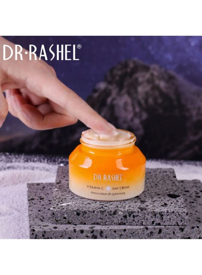 DR. RASHEL Vitamin C Retinol A Daytime Brightening And Night Anti Aging Face Cream White 50grams - Image 2