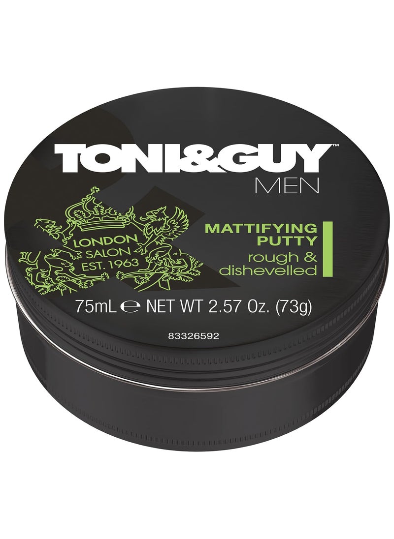 Unilever - Toni  Guy Men Mattifying Putty 27 oz ToniGuy Workable Matte Paste 75ml - Image 1