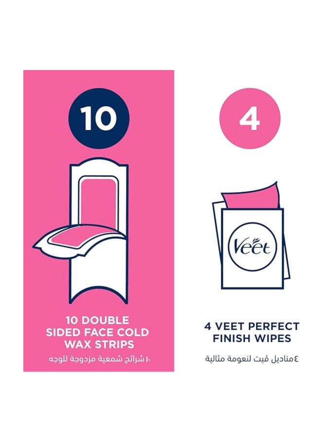 Veet Gel wax strips for sensitive skin 20 Piece - Image 5