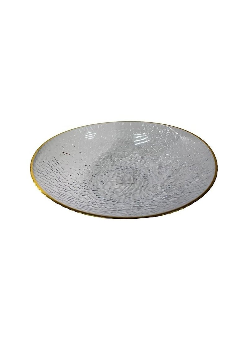 Spaceshoop Fruit Plate Crystal Appearance Snack Nut Dish Plastic Candy Holder Table Ornaments  - Image 1