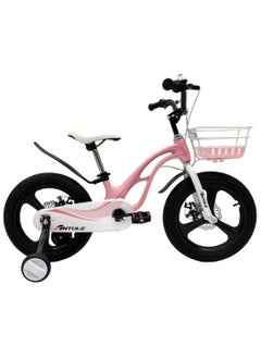 RALLY BICYCLE RALLY BICYCLE, Kids bike, RL-16-MG-9191, for 4 to 7 Years old with training wheels, basket, bell, chain cover, magnesium frame  - Image 2