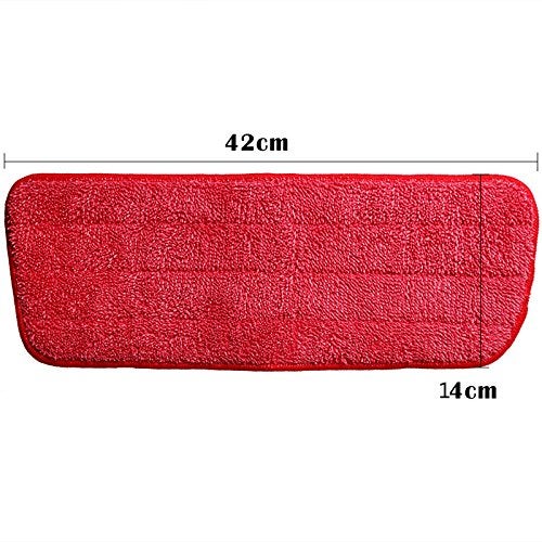 Maharsh Replacement Microfiber Spray Mop Pads Refill Cloth Heads for Spray Mops (42x14 cm, Multicolour) (3) - Image 2
