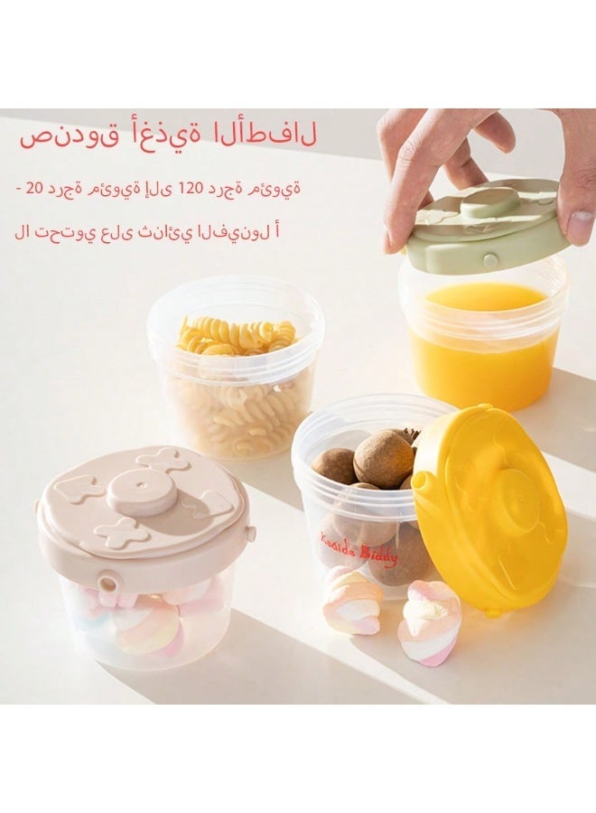 8 Pack Baby Food Storage Containers, BPA-Free PP Material, Airtight & Leakproof, Ideal for Puree, Yogurt & Snacks, Freezer & Dishwasher Safe（random color） - Image 2