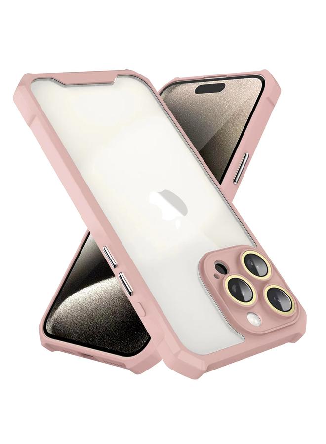 اس-توب جراب هاتف أكريليك مقاوم للصدمات لهاتف iPhone 14 Plus مع فيلم زجاجي للعدسات - Image 2