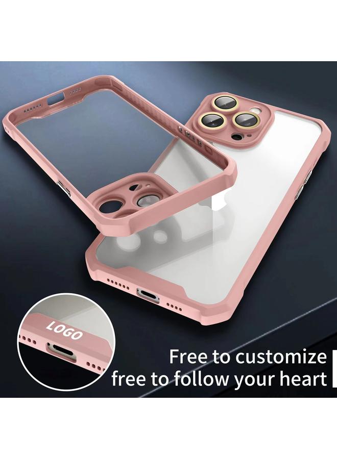 اس-توب جراب هاتف أكريليك مقاوم للصدمات لهاتف iPhone 14 Plus مع فيلم زجاجي للعدسات - Image 3