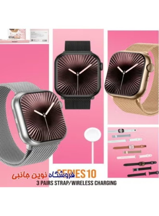 Telzeal WH10 Mini Series 10 Smart Watch | 1.43" AMOLED Display | 30M Waterproof | Fitness & Health Tracking | Heart Rate & Sleep Monitor | Lightweight Silicone Strap | Compatible with Android & iOS - Image 2