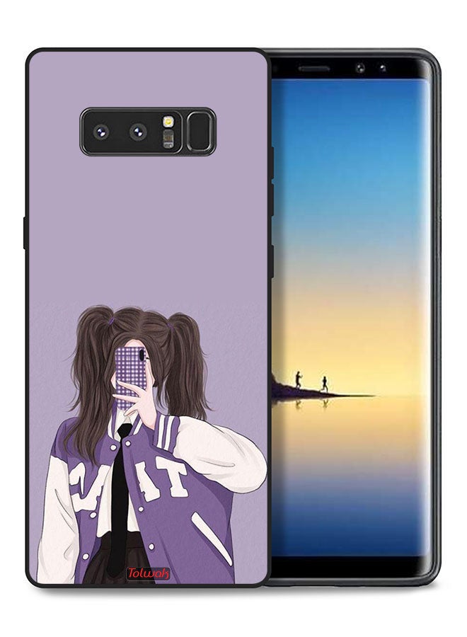 Tolwak Samsung Galaxy Note 8 Protective Case Cover Making Selfie - Image 1