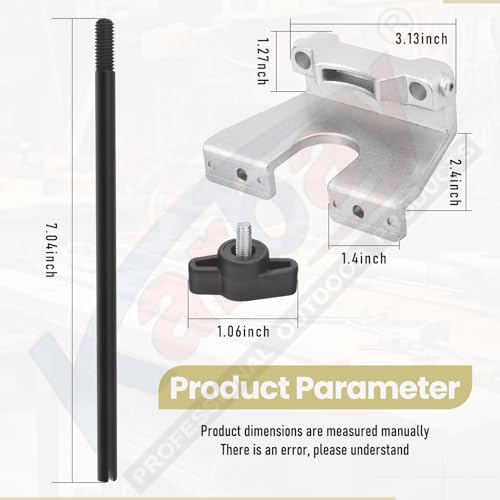 Karbay 204358001 Edge Guide Assembly Compatible with Ryobi P601 and P206 18V ONE+ Trim Routers, Fits PCL424B PCL424 R2401 Trim Routers - 204358001 Router Guide - Image 2