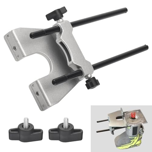Karbay 204358001 Edge Guide Assembly Compatible with Ryobi P601 and P206 18V ONE+ Trim Routers, Fits PCL424B PCL424 R2401 Trim Routers - 204358001 Router Guide - Image 1