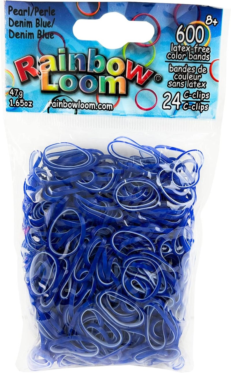 راينبو لووم أشرطة مطاطية بلون أزرق دينيم من Rainbow Loom - Image 1