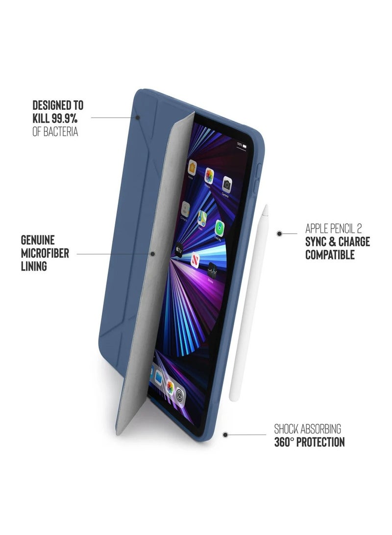 Pipetto 5-In-1 Protective Case Cover For Apple iPad Pro 11-Inch (2021/2020/2018) Navy - Image 2