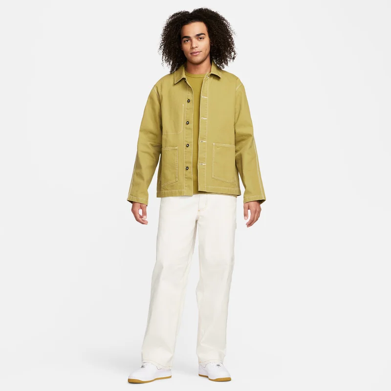 Nike Green Men's Life Chore Coat for Men | Best Price UAE