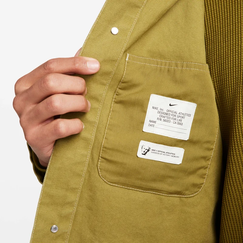 Nike Green Men's Life Chore Coat for Men | Best Price UAE