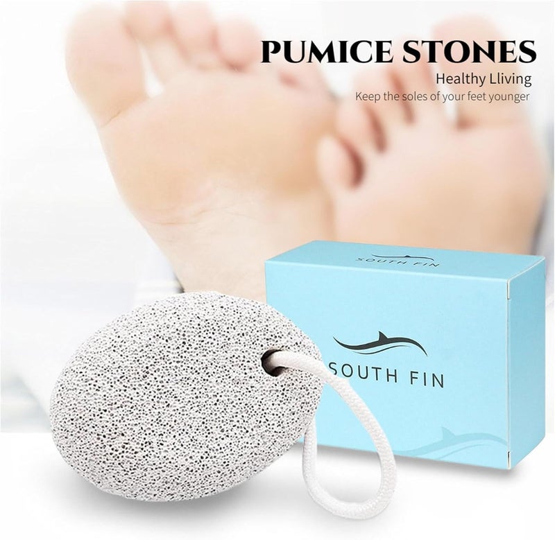 Pumice Foot Scrub - Heel Care Items,Hard Skin Foot Grinder - For Women Men Runners Athletes Dancers Home Travel Spa Salon Beauty Lovers Routine - Image 2