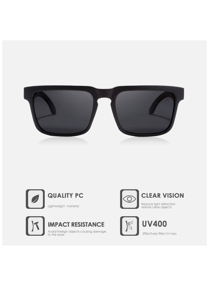 kdeam Trendy and cool outdoor sports sunglasses, polarized sunglasses, colorful true film UV-resistant sunglasses - Image 4