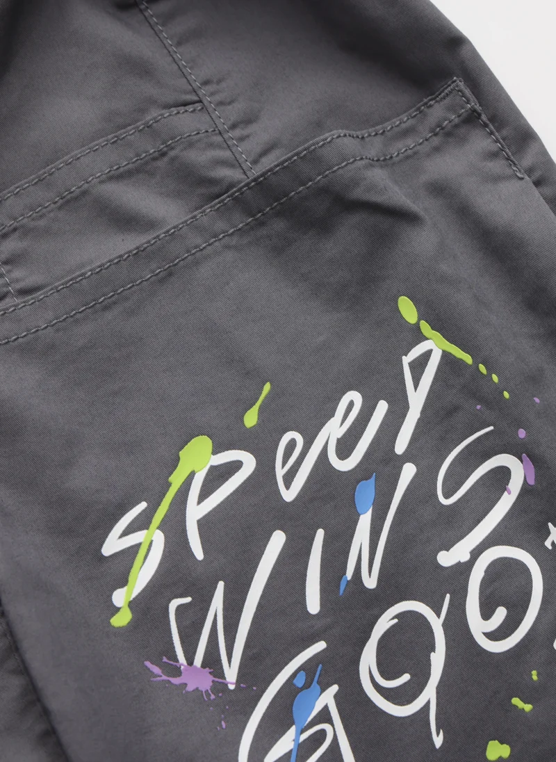 Balabala Black Kids Boys Woven shorts for Men | Best Price UAE