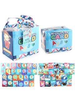 Generic Cloth Book Early Education Card Baby Can Not Tear Letters Animal Cognitive Literacy Card Set Toy Cloth Book Handbag Set-Color:[26 Letters Card Cloth Book]  - Image 4
