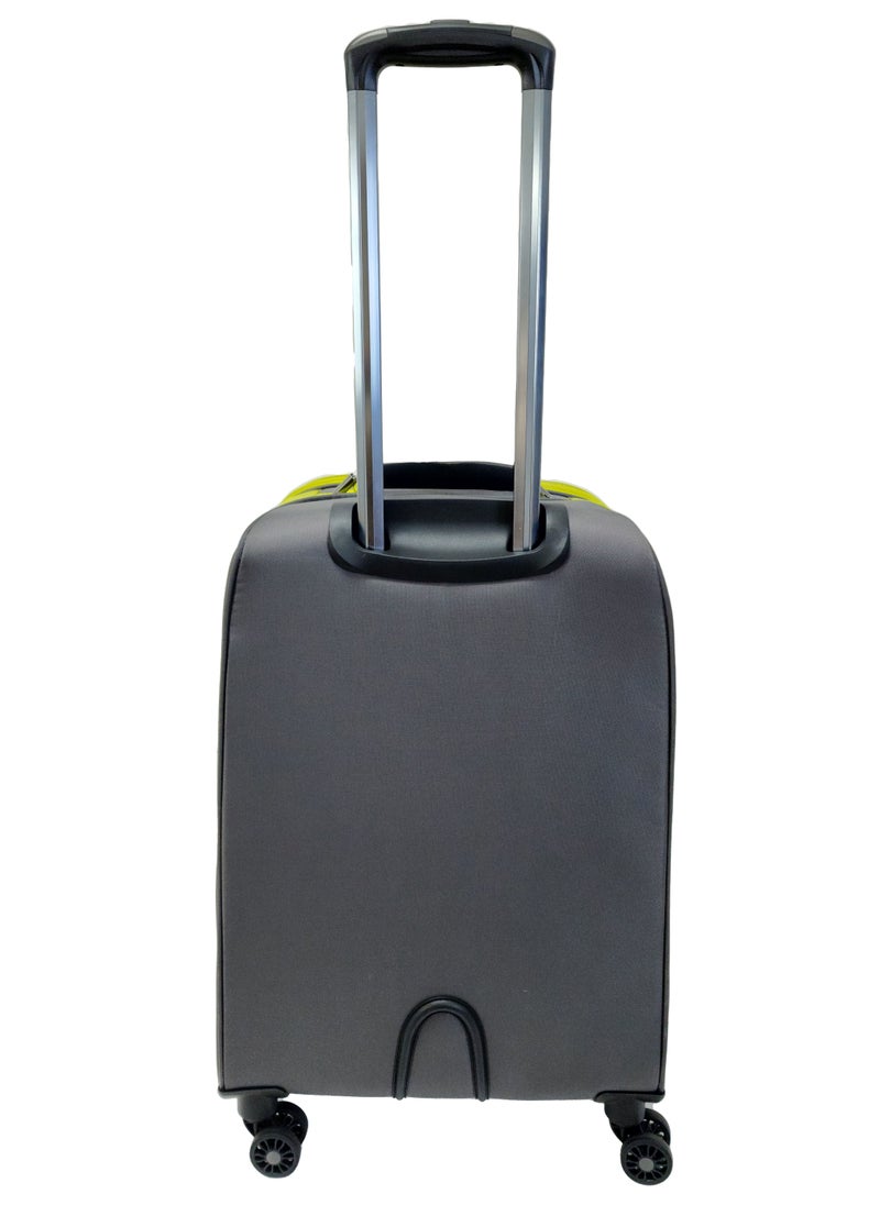 Track - Luggage Set Soft Side - Lightweight Expandable Suitcase set of 3 - Trolley Bag for Travel with 4 Double Wheels & TSA Lock (20/24/28 Inches) - Image 1