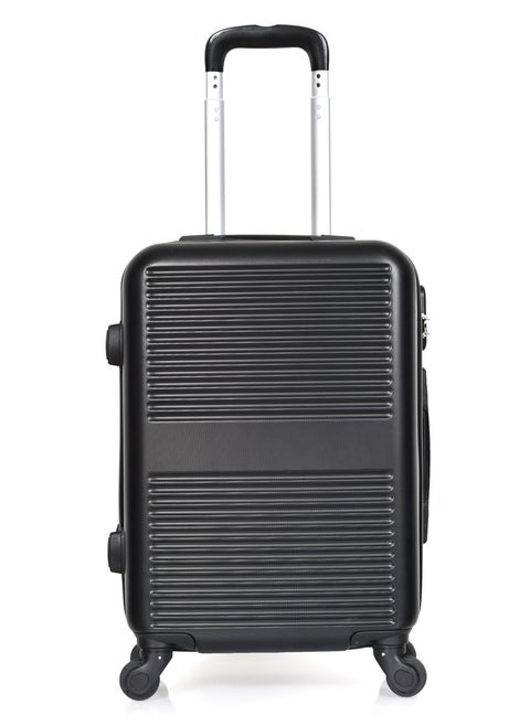 Morano Hard case luggage for Unisex ABS Lightweight 4 Double Wheeled Suitcase with Built- lock (Carry-On 20-Inch,
