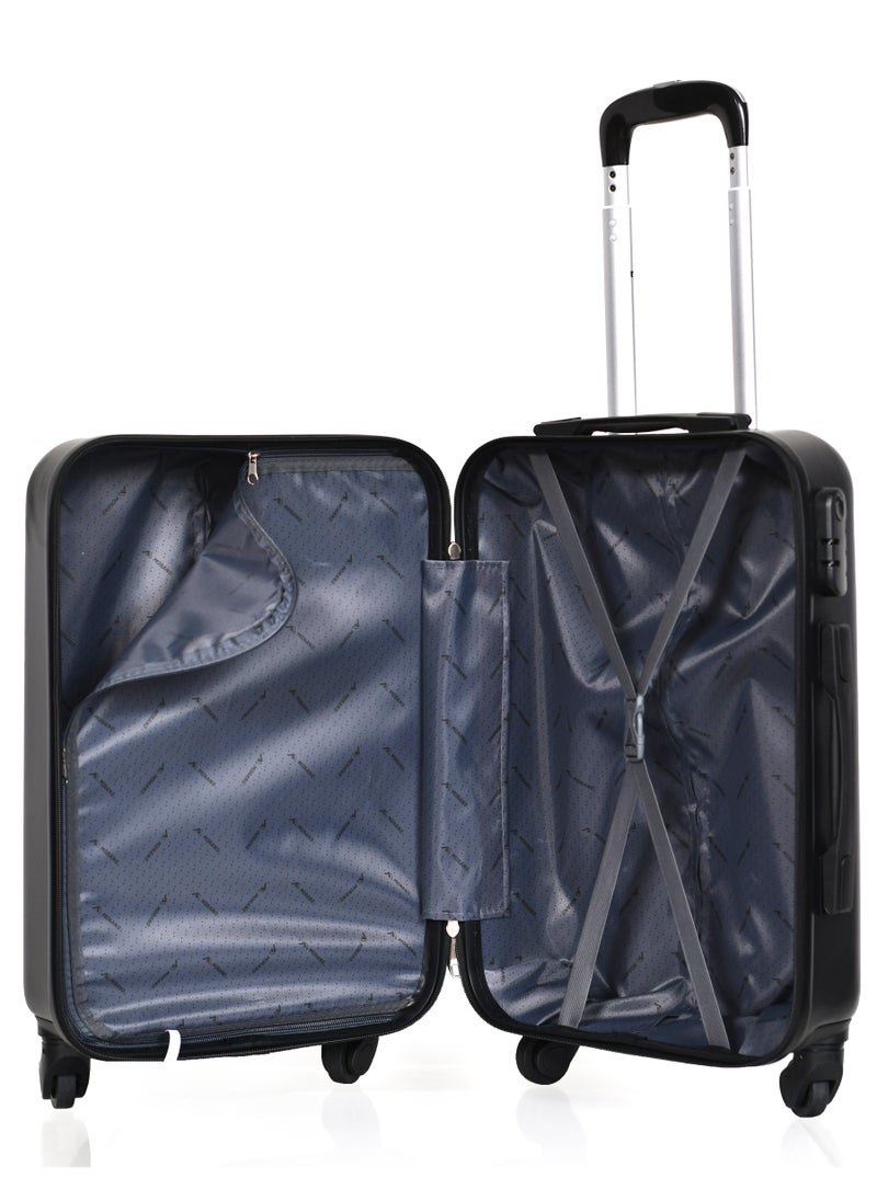 MORANO Morano Hard case luggage for Unisex ABS Lightweight 4 Double Wheeled Suitcase with Built- lock (Carry-On 20-Inch,  - Image 5