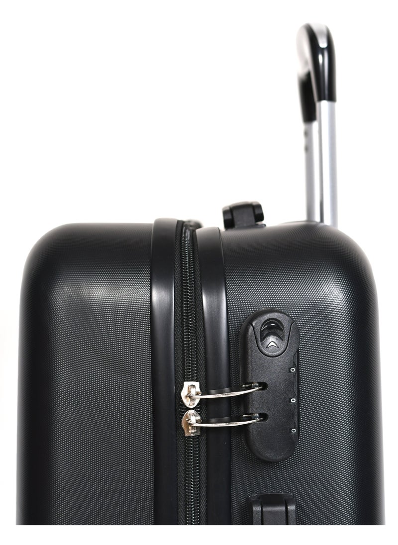 Morano Hard case luggage for Unisex ABS Lightweight 4 Double Wheeled Suitcase with Built- lock (Carry-On 20-Inch,