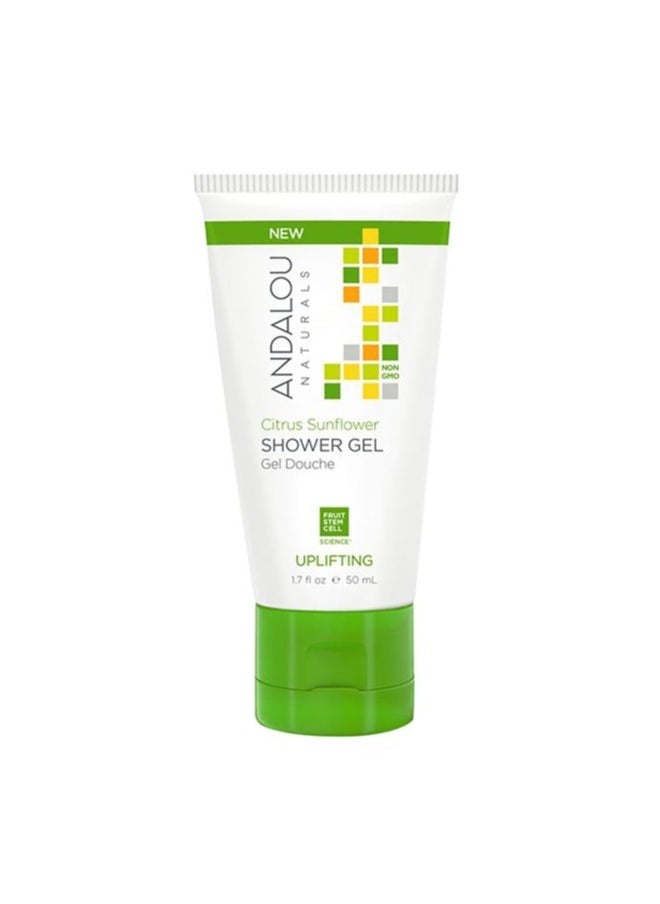 Andalou Natural Andalou Citrus Sunflower Uplifting Shower Gel 1.7 Oz 