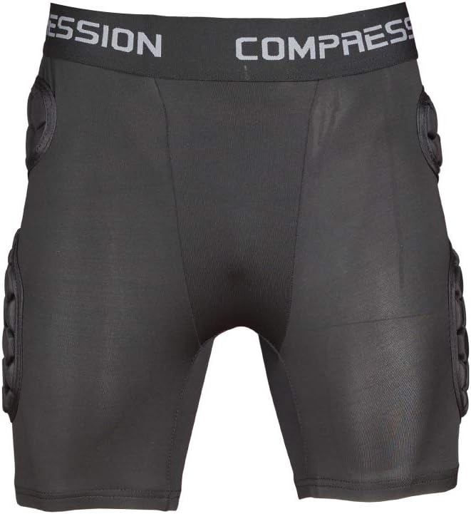 Shinestone Adult Men's Goalkeeper Armor BodyShield Padded Compression Shirt Pants and Short with Sponge Protector - Image 1
