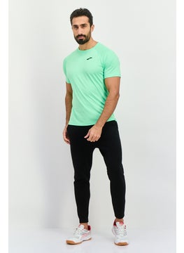 Brooks Men Sportswear Fit Short Sleeve Running T-Shirt, Green  - Image 2