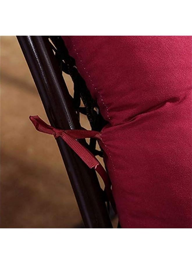 Generic - Rocking Chair Cushion, Quilted Bench Cushion Padded Thicken Sofa Cushion Fashion Colorful Folding Chair Pads for Indoor Outdoor Patio Furniture Lounge Rattan (19x47inch) (Coffee) - Image 1