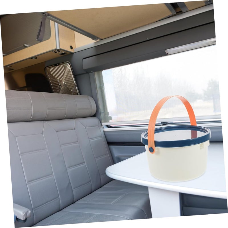 Replaceable parts Collapsible Small Water Bucket Leakproof Plastic Handle Multi-Purpose Cleaning Storage for Home Car Camping Home & light industrial compatible - Image 4