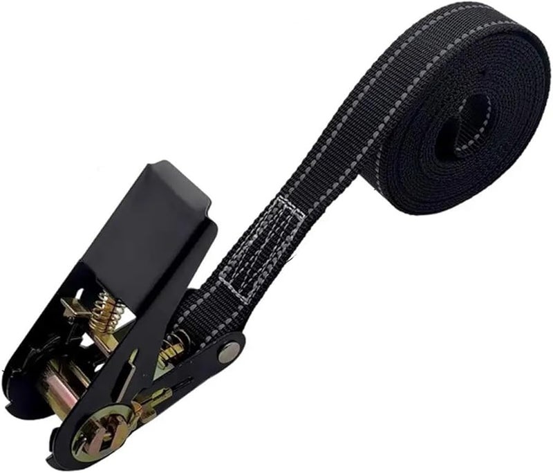 Car Ratchet Straps 800KG 1760lb Break Strength Cargo Tie Down Straps 400CM - Image 2