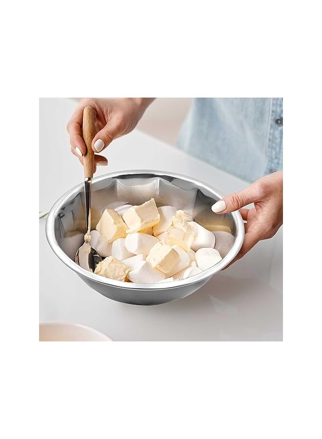 S-TOP Stainless Steel Diamond Bowl , 26 Cm , RK0120 , Mixing Bowl , Baking Bowl , Storage Bowl , Serving Bowl - Image 2