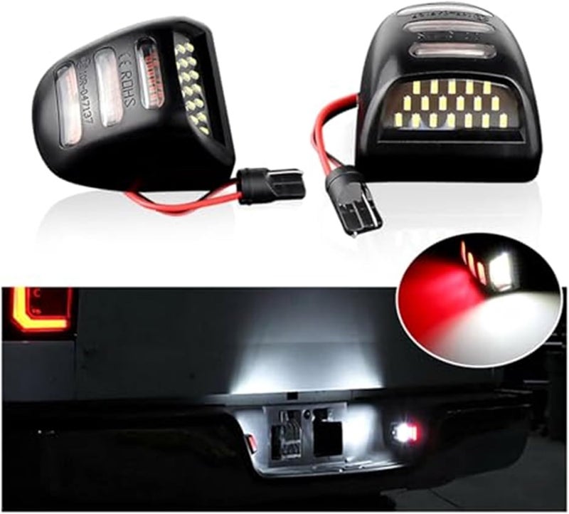 QASULER 2Pcs 12V License Plate Lights for Chevy - Image 4