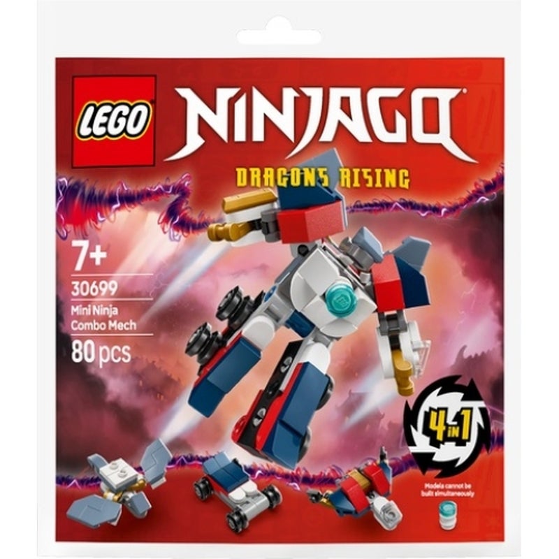 LEGO LEGO - Mini Ninja Combo Mech (Paperbag) 80Pcs - 30699