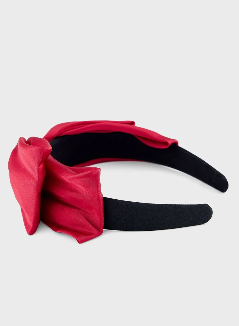 جينجر Oversized Bow Headband