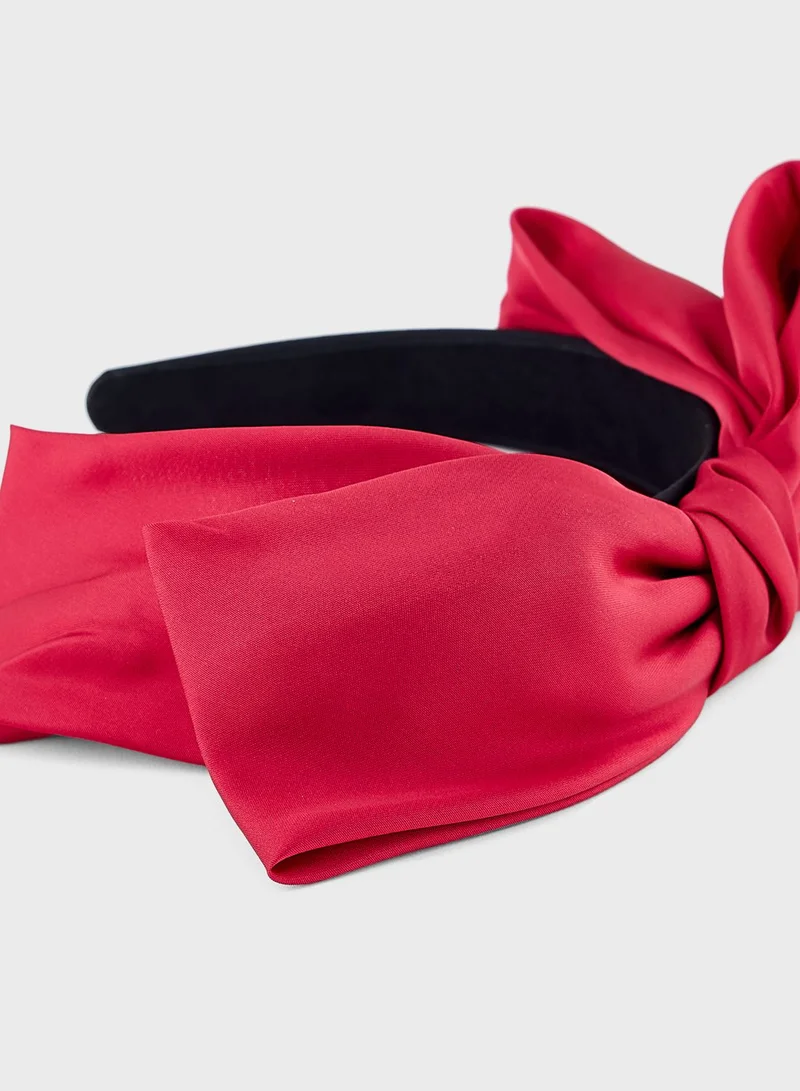 جينجر Oversized Bow Headband