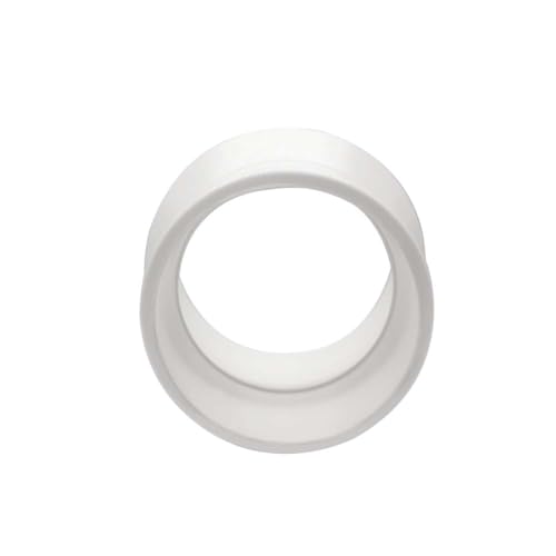 YSIL 1 Pcs 4" x 2" PVC Reducer Coupling Adapter Socket x Socket Pipe Fittings,Schedule 40 PVC DWV Pipe Slip Socket Connectors for House & Industrial Plumbing Connection,White - Image 4