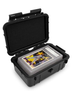 CASEMATIX Graded Card Case Compatible With 6+ Bgs 8+ Psa Fgs Graded Sports Trading Cards Waterproof Graded Slab Card Storage Box With Card Carrying Case Impact Absorbing Foam Inserts  - Image 2