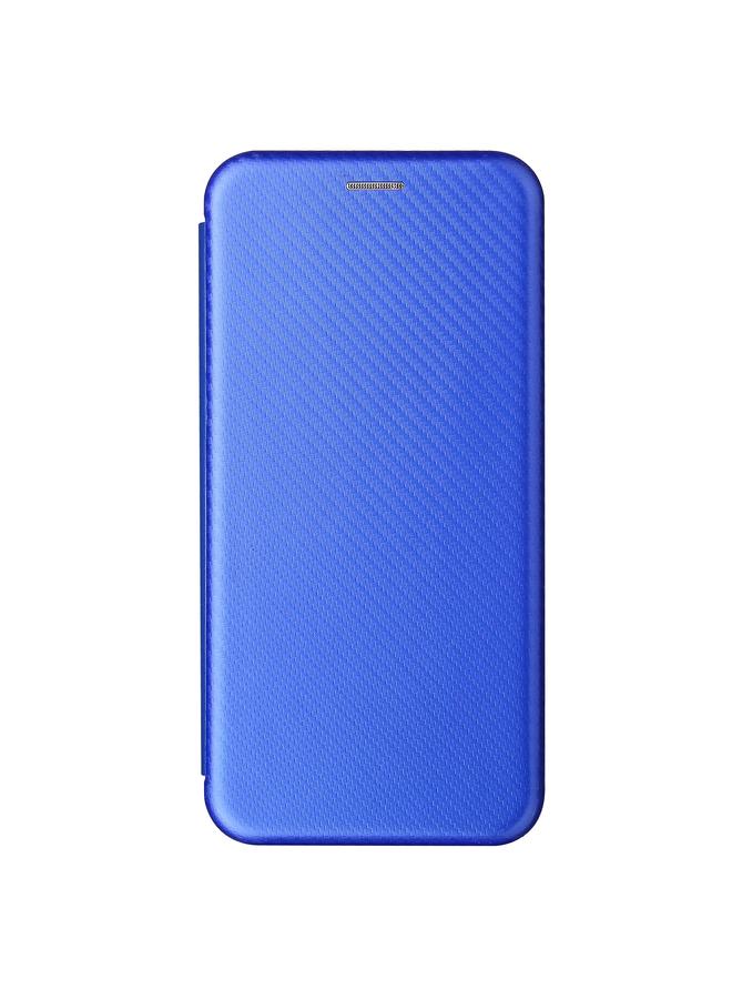 S-TOP Case For Motorola Moto E7 Carbon Fiber Texture Horizontal Flip TPU + PC + PU Leather Case with Card Slot - Image 2